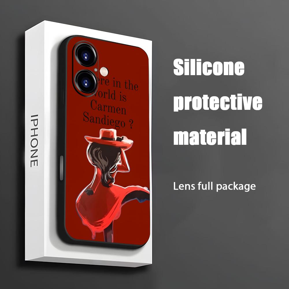 Perfume Pure Xs - Hot Carmen Sandiego Cartoon Phone Case