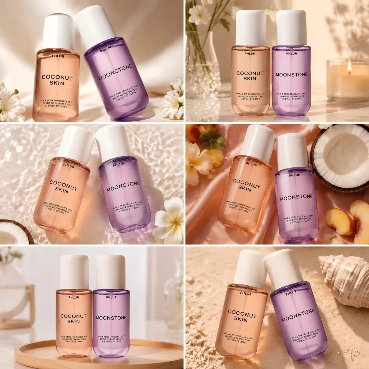 Perfume Fragrances - PHLUR Coconut Skin & Moonstone Hair