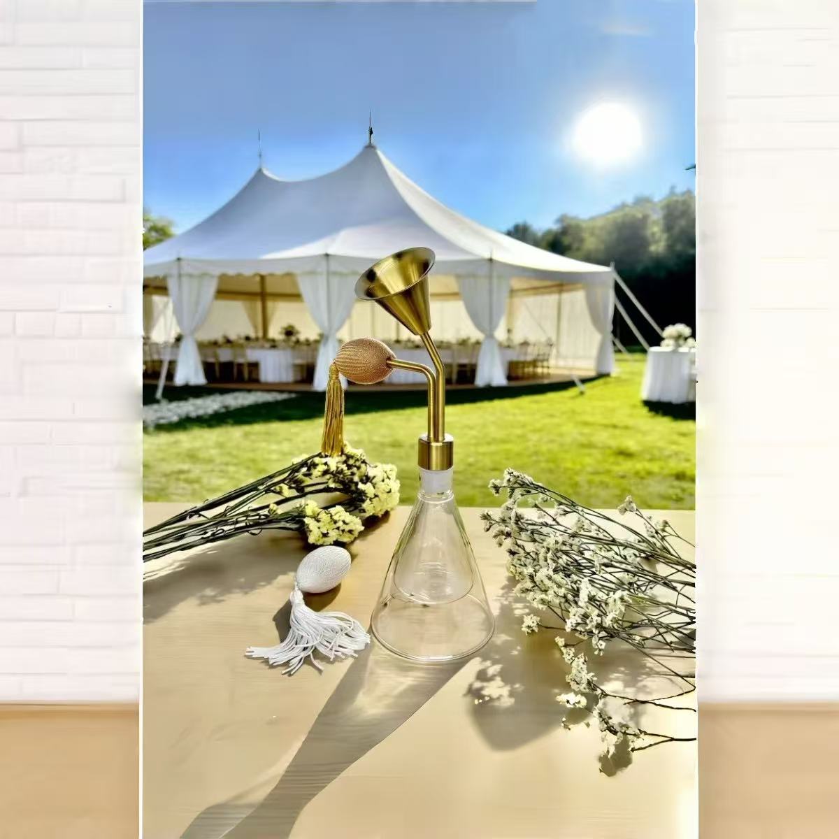 Perfume Fragrance Difference - Golden Airbag Design Scent Tester Bottle