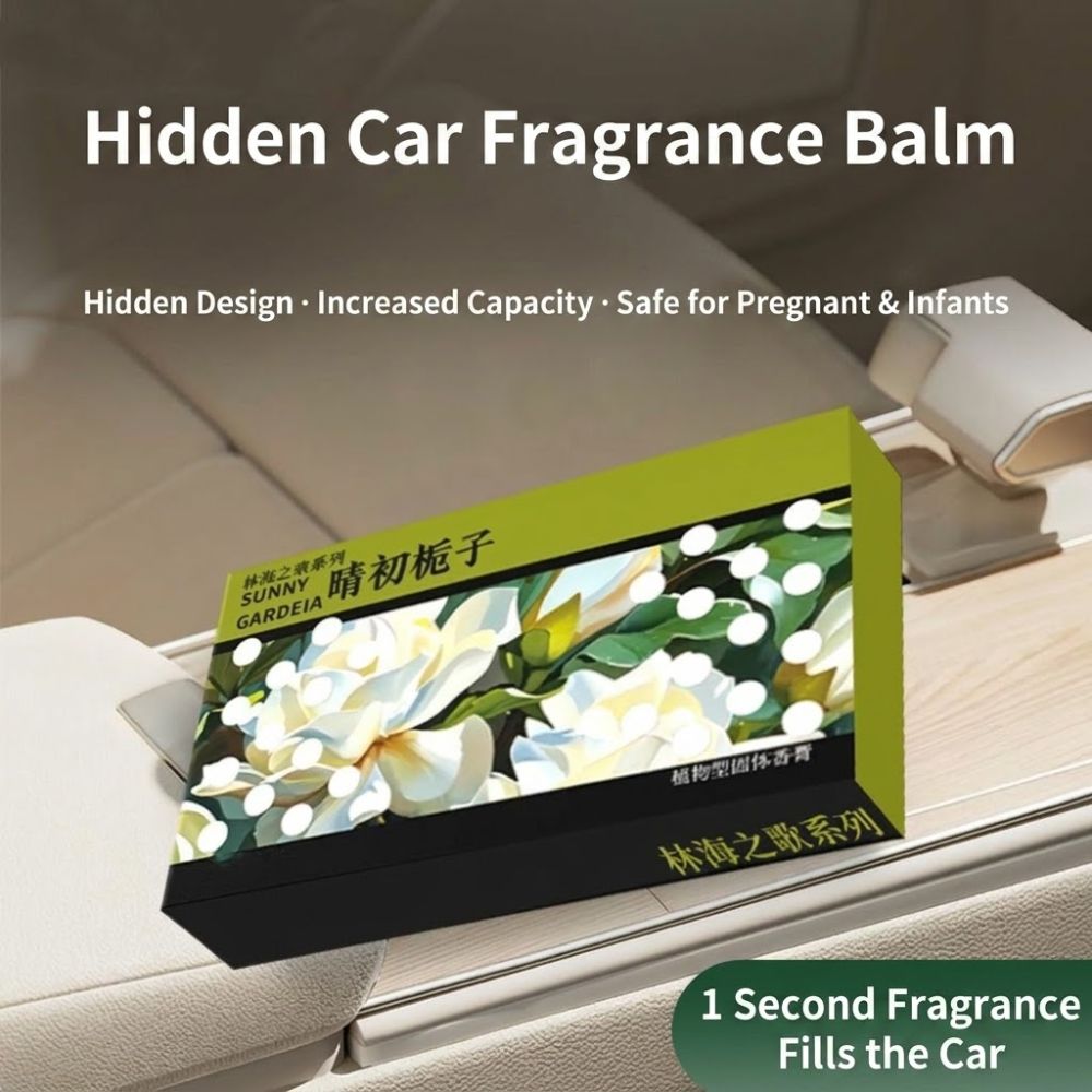 Hidden Car Solid Fragrance Col - огляд і ціна Perfume Gardenia Fragrance