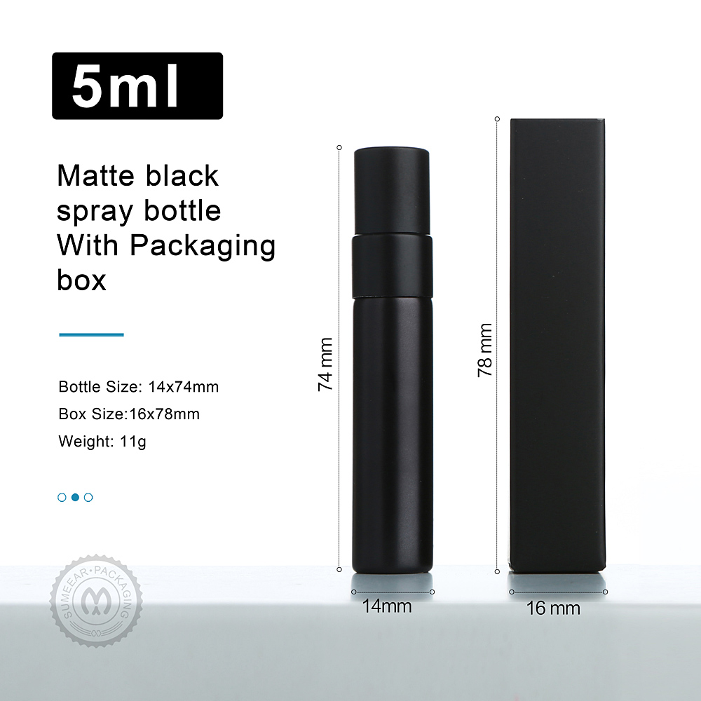 50/100pcs 5ml Matte Black Perf - огляд і ціна Perfume Fragrance Difference