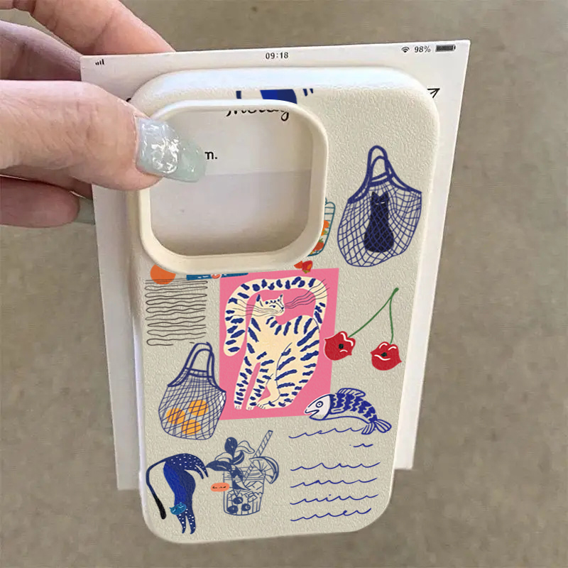 Cute Cherry Cat Print Phone Ca - огляд і ціна Perfume Pure Xs