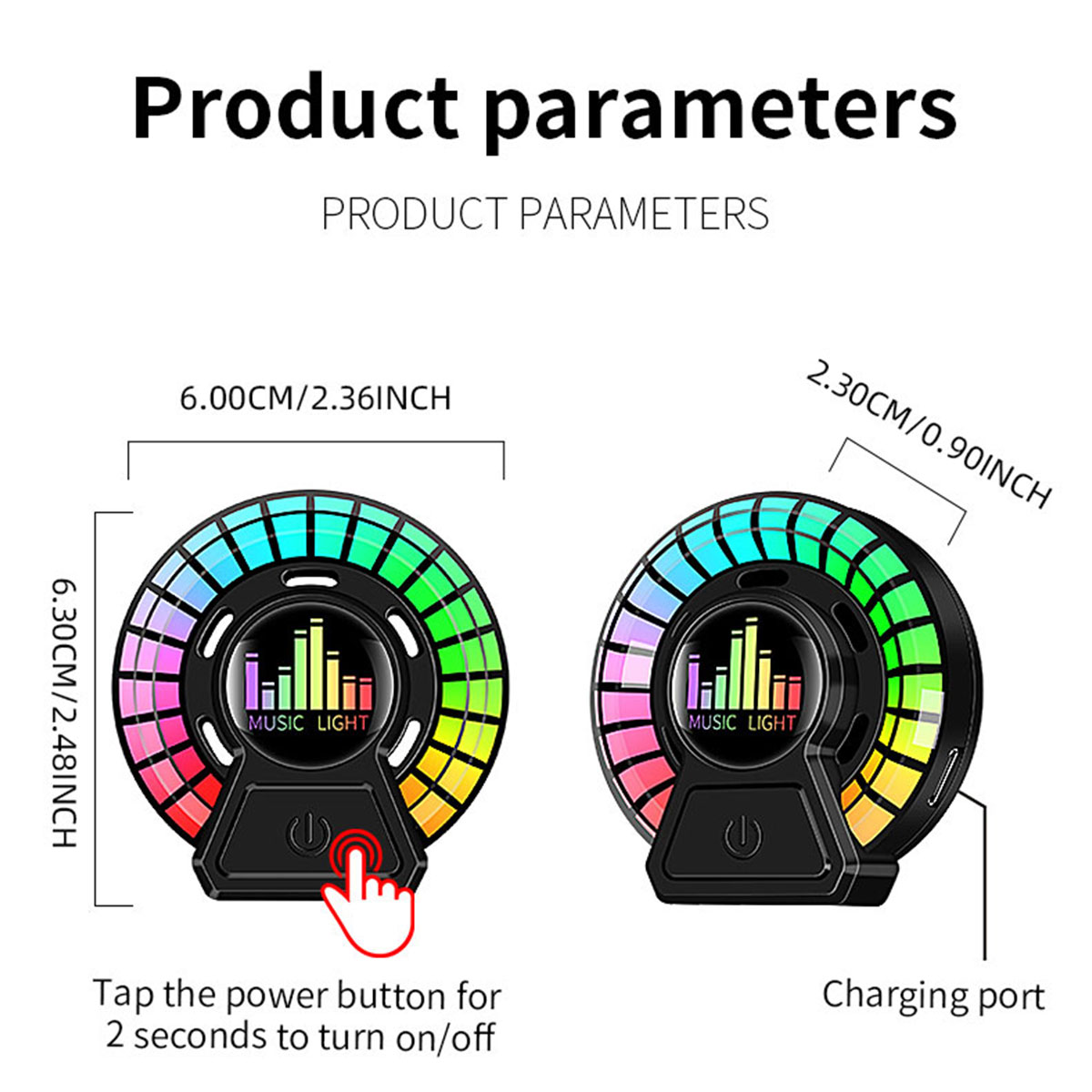 LED Sound Pickup Lamp Mini Sol - огляд і ціна Perfume Gardenia Fragrance