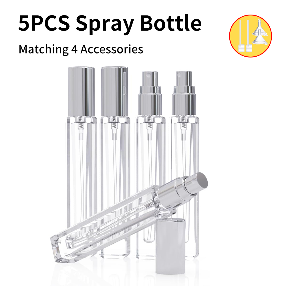 5-Piece Cologne Atomizer Empty - огляд і ціна Perfume Fragrance Booster