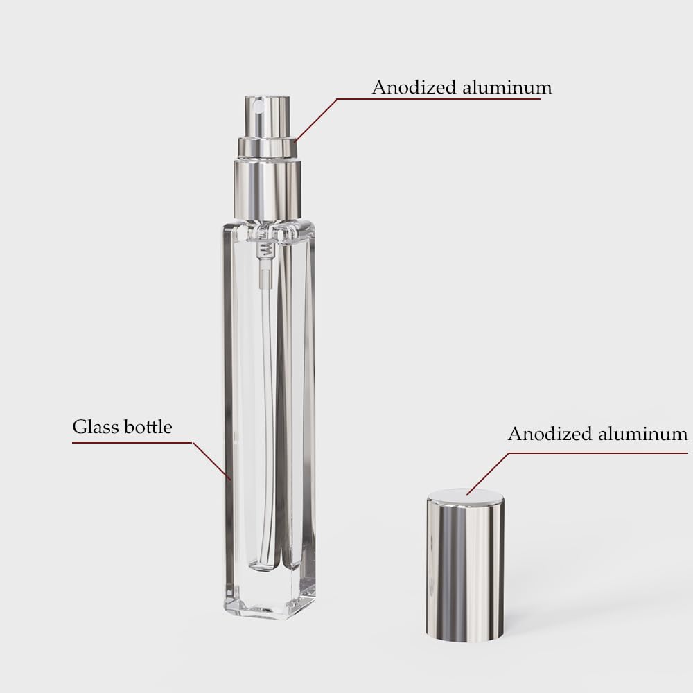 5-Piece Cologne Atomizer Empty - огляд і ціна Perfume Fragrance Booster