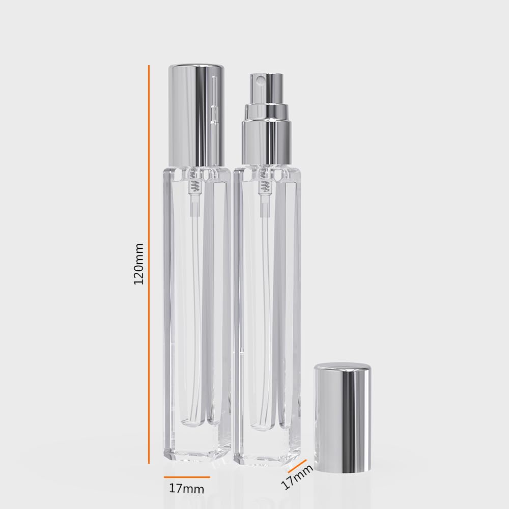 5-Piece Cologne Atomizer Empty - огляд і ціна Perfume Fragrance Booster